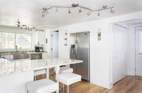 Kitchen with island seating