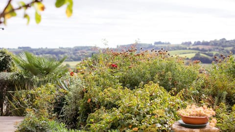 View over the Garden, Honeysuckle Cottage, Bolthole Retreats