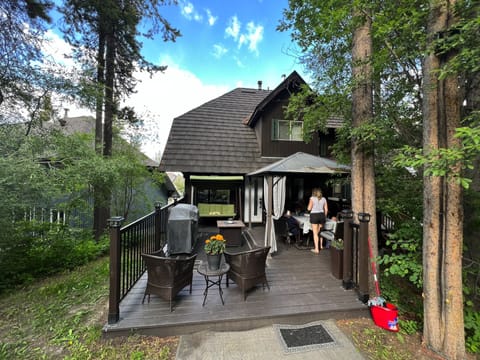 Large back deck
