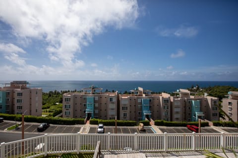 Sea view from the balcony and every room in the condo