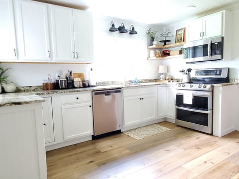 Large bright kitchen
