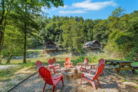 Gather around the firepit by the river for an unforgettable evening. Roast marshmallows, share stories, and enjoy the crackling fire under the stars. 