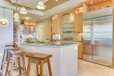 Fully stocked kitchen
