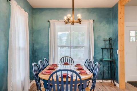 Enjoy a fine meal in the gorgeous dining room