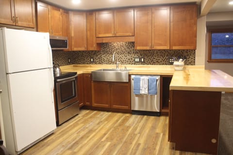 Newly renovated kitchen