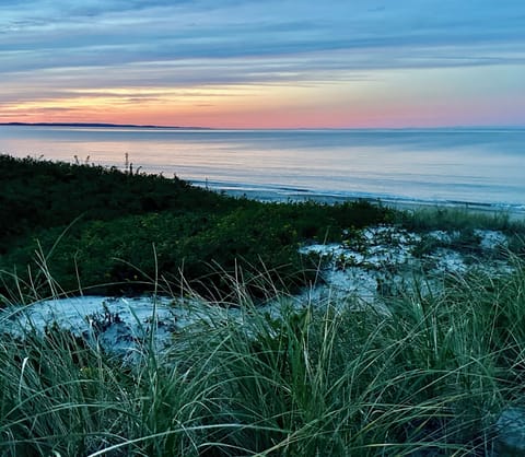 East sandwich Beach at sunset