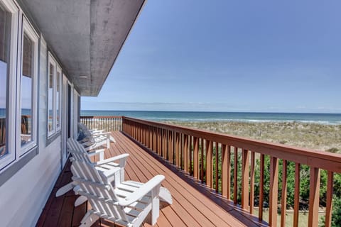 Incredible views from all three bedrooms on the top level of the house