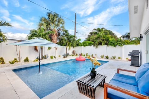 Sparkling Pool Area with Ample Seating