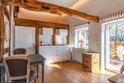 Kitchen and dining area