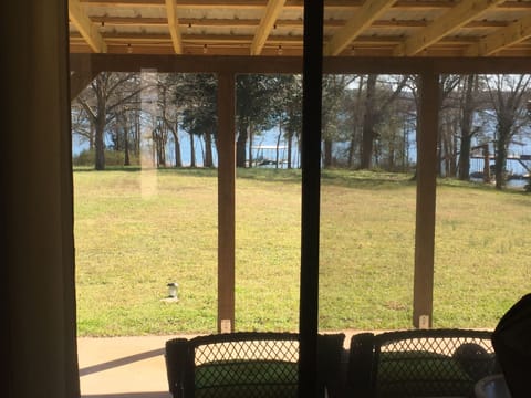 View from living room