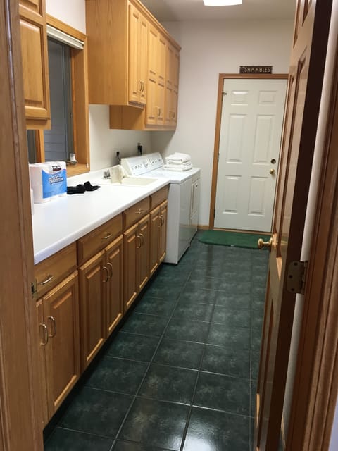 Laundry Room - washer/dryer - exit to 2 car attached garage