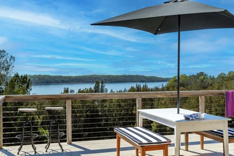 Enjoy wonderful water views from the rear patio!
