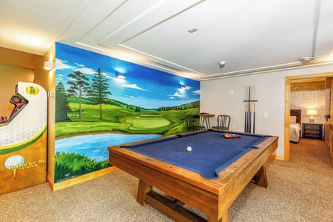 Pool table, arcade games, yard games and more!