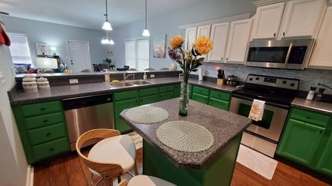 The small island is great for kids or to enjoy couples coffee in the morning.