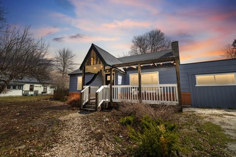 The Dreamer in the springtime at twilight.