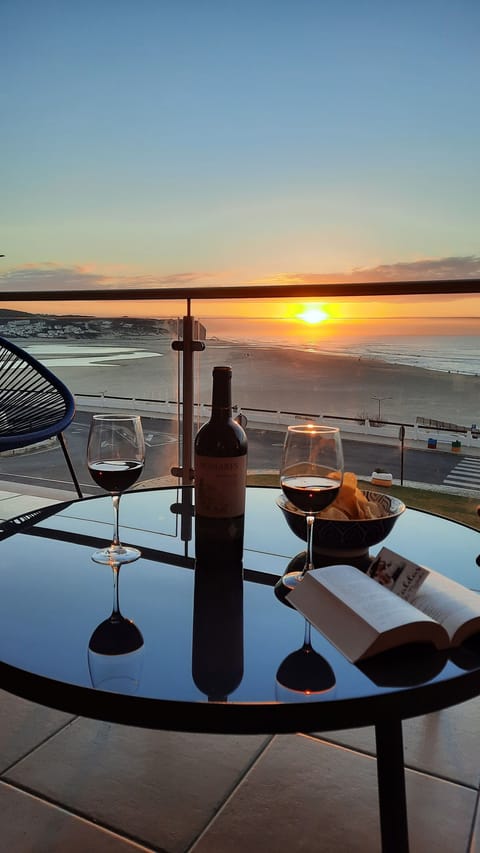 Apéritif au coucher du soleil