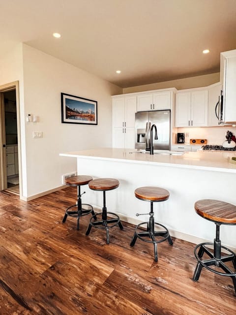 Hang around the family chef while they cook