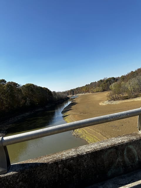 Lake behind house, with beautiful walk off down the road