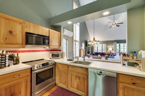 Cooking is a priority-sharp knives, cutting boards, spices, oil & vinegars