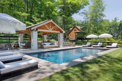 Our heated pool is open May 15th-October 15th. Pool is heated to 80F