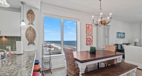 Wake up to stunning ocean views from your beach house dining area, where every meal comes with endless blue horizons.