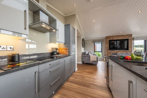 A well-equipped kitchen