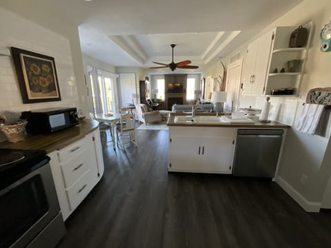 View from front entry, wonderful open concept