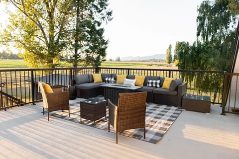 Enjoy the day on your private balcony.