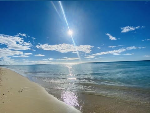 El Combate beach has golden sand and pristine warm water