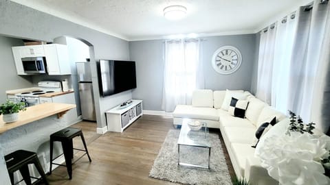 Open Concept Living Room and Kitchen area