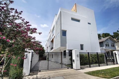 As seen from the street. There is plenty of street parking for our guests.
