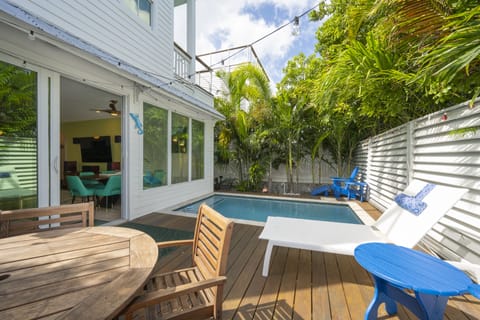 Backyard Deck and Pool