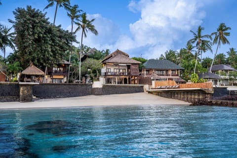 Private beach,Territory of the resort