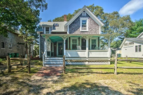 Oak Bluffs Vacation Rental | 3BR | 2BA | 2 Stories | Stairs Required