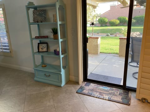 Slider Door to Patio