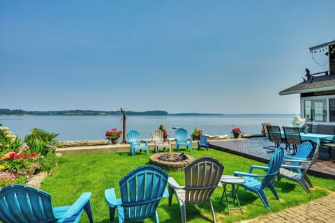 House Exterior | Wood-Burning Fire PitOlympia Vacation Rental | 3BR | 2BA | 1,50