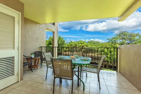 Picture yourself dining al fresco on your private balcony, surrounded by lush tropical greenery and endless blue skies—the perfect spot for morning coffee or sunset meals.