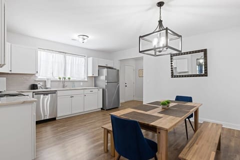 Dining Space and Kitchen