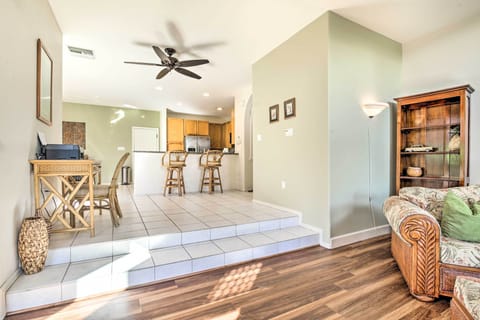 Living Room & Kitchen | Free WiFi | 1st Floor