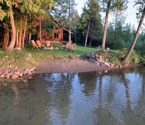 Enjoy your own private beach.