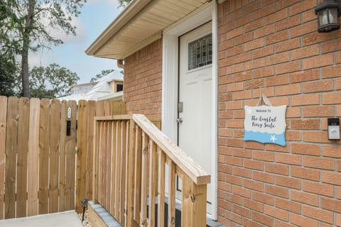 The exterior of your private entrance and completely private suite.