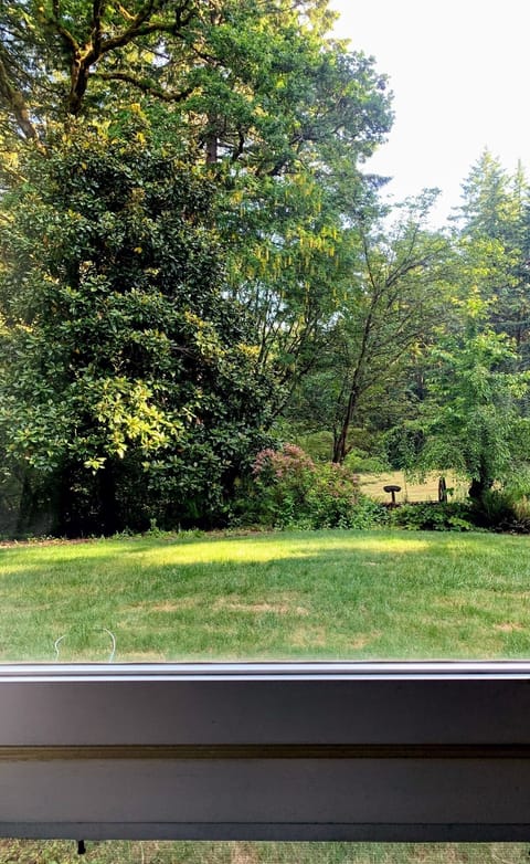 View out the main bedroom