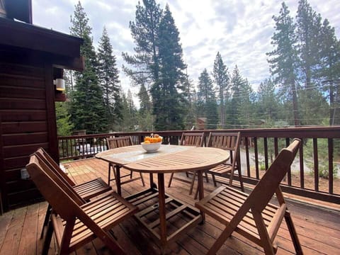 Patio seating with a view!