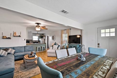 Large smart TV and Alexa for your entertainment