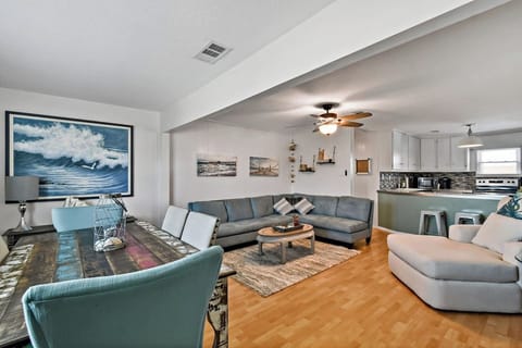 Living Room: Bright and airy space with stylish decor and ample seating for unforgettable gatherings!