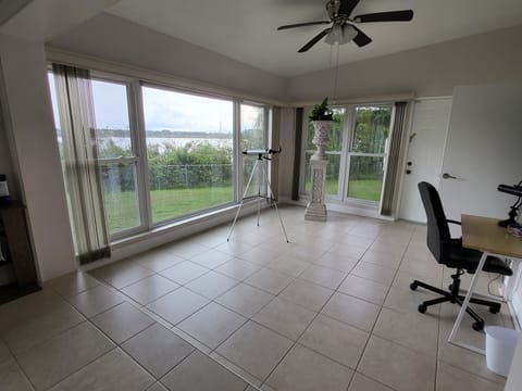 Step down activity room