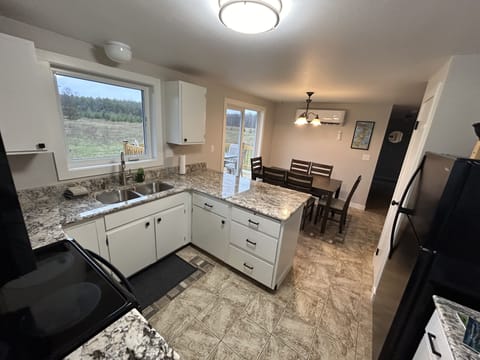 Kitchen and dining room
