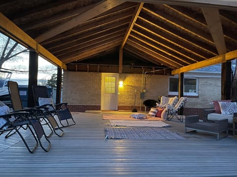 Enjoy our gorgeous, communal outdoor decking area.