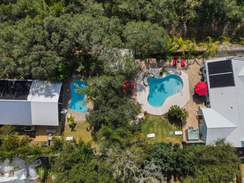 Two Homes - Each with their own solar heated pool and gate w/ connected walkway.
