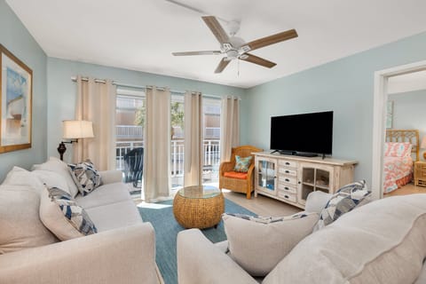 Beach Club 233 - Living Space with Private Balcony Access